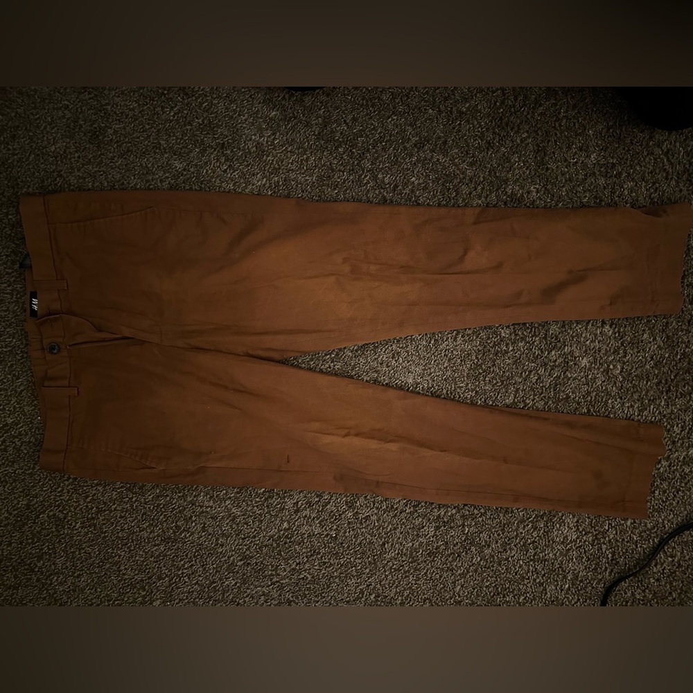H&M brown dress pants